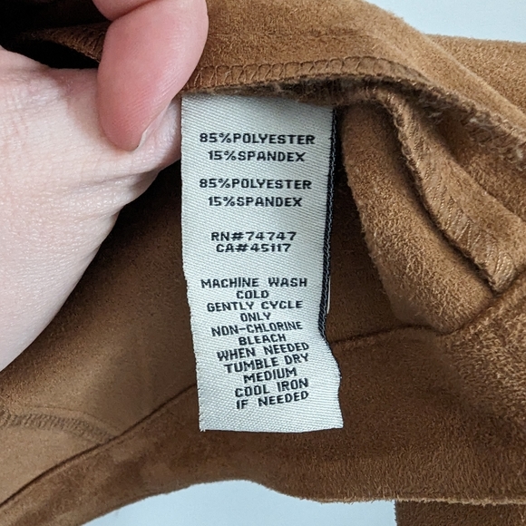 Bob Timberlake Genuine Suede Jacket Size L - Picture 4 of 8